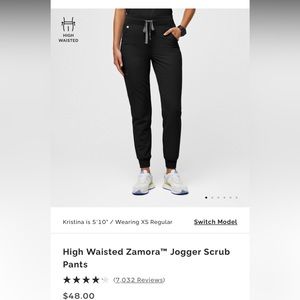 Figs Zamora high waisted scrub pants